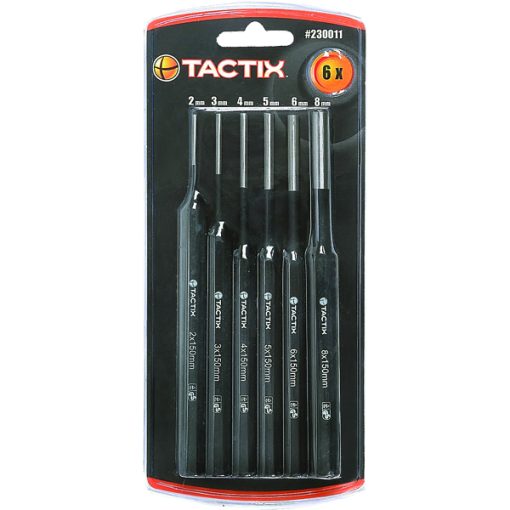 Tactix Punch Pin 6pc Set.