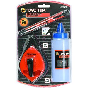 Tactix Chalk Line 3pc Set