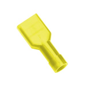 Champion Yellow Female insulated Push - On Spade Terminal -