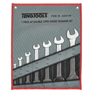 Teng 7pc Double Off-Set Ring Spanner Set 1/4-1-1/4in