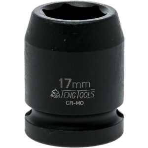 Teng 1/2in Dr. Impact Socket 17mm DIN