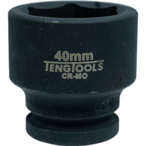 Teng 3/4in Dr. Impact Socket 40mm DIN