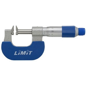 LiMiT TOOTH MICROMETER 0-25MM (DIN863/1)**