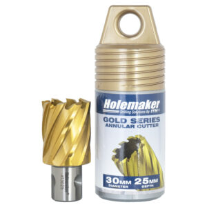 Holemaker Uni Shank Tinite (Tin) Cutter 30mmx25mm