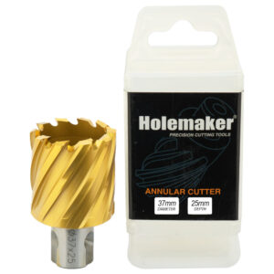 Holemaker Uni Shank Tinite (Tin) Cutter 37mmx25mm