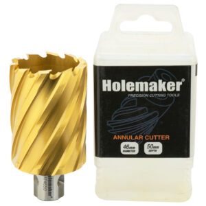 Holemaker Uni Shank Tinite (Tin) Cutter 46mmx50mm