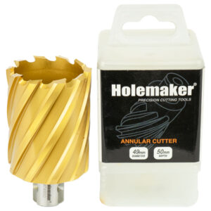 Holemaker Uni Shank Tinite (Tin) Cutter 49mmx50mm