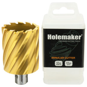 Holemaker Uni Shank Tinite (Tin) Cutter 52mmx50mm