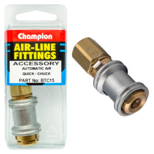 Champion Tyre Air Chuck-Quick Automatic-1/4in Female