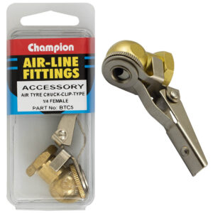 Champion Tyre Air Chuck-Clip Type-1/4in Female