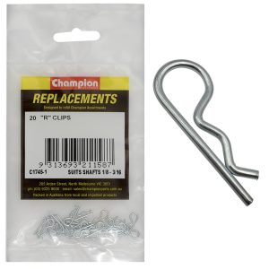 Champion R - Clip To Suit 7/16in To 3/4in Shaft Dia. - 50pk