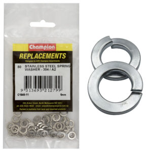 Champion M6 Stainless Spring Washer 304/A2 -50pk