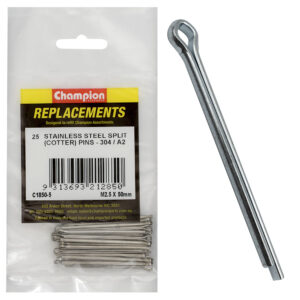 Champion 2.5 x 50mm Stainless Split (Cotter) Pin 304/A2-25pk
