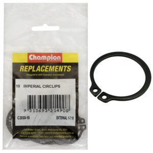 Champion 1-7/16in Imperial External Circlip -10pk
