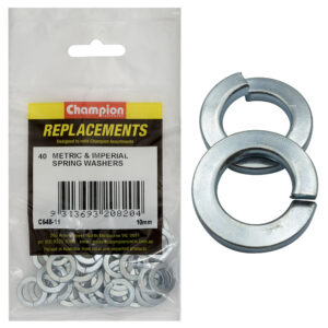 Champion 10mm Flat Section Spring Washer -40pk