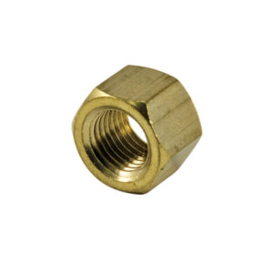 Champion 1/4in UNC Brass Manifold Nut -4pk