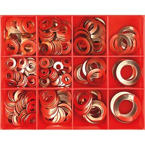 Champion 260pc Imperial 20G Copper Washer Assortment