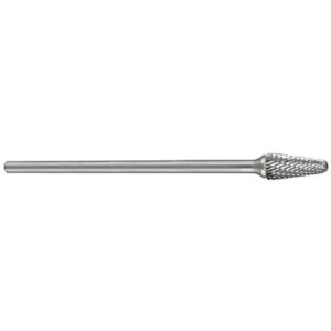 Holemaker Carbide Burr 1/2 x1-1/8in x1/4in Tapered Radius DC