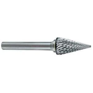 Holemaker Carbide Burr 1/8x1/2inx1/8in Cone Shape DC