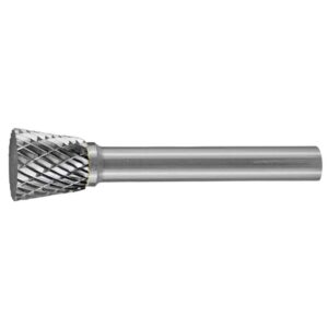 Holemaker Carbide Burr 1/4x1/4x1/4in Inverted Cone Shape DC