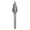 Holemaker Carbide Burr 1/2 x 1in Tree Pointed End DC