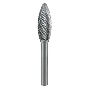 Holemaker Carbide Burr 1/4 x 5/8in Flame Shape DC