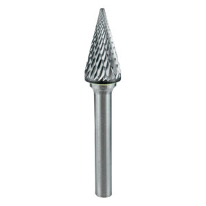 Holemaker Carbide Burr 1/4 x 3/4in Cone Shape DC