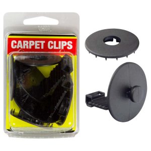Champion Carpet Clips - Set Of 2 (Black)
