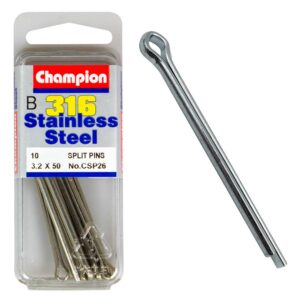 Champion 316/A4 Split Pin 3.2 x 50mm (B)