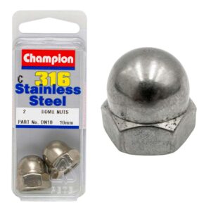 Champion 316/A4 M10 Dome Nut (C)