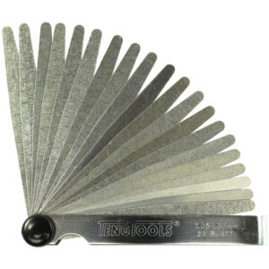 Teng 20 Blade Feeler Gauge 0.05-1.00 x 200mm