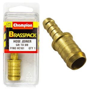 Champion Brass Hose Joiners - Reducing - 5/8in to 3/8in
