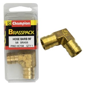 Champion Brass Hose Tails Elbows - Male - 90° - 5/8in