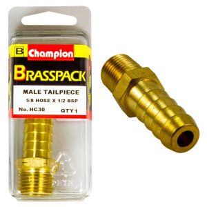Champion Brass 5/8in x 1/2in Male Hose Barb
