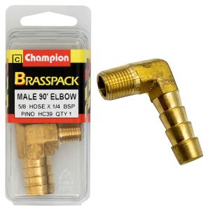 Champion Brass 5/8in x 1/4in 90Deg Male Elbow