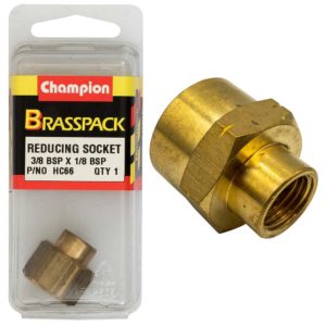 Champion Brass 3/8in x 1/8in BSP Reducing Socket