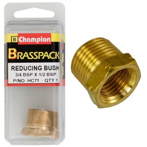 Champion Brass 3/4in x 1/2in BSP Reducing Bush