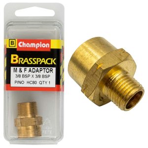Champion Brass 3/8in x 3/8in BSP F/M Adaptor