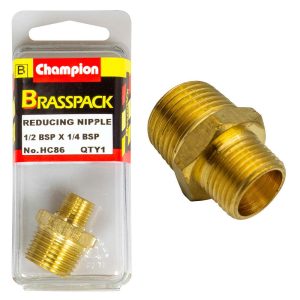 Champion Brass 1/2in x 1/4in BSP Reducing Nipple