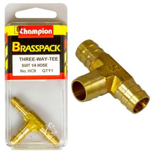 Champion Brass 1/4in 'T' Joiner