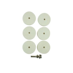 M7 2in Felt Pad Conditioning Disc Kit - Blister Pack