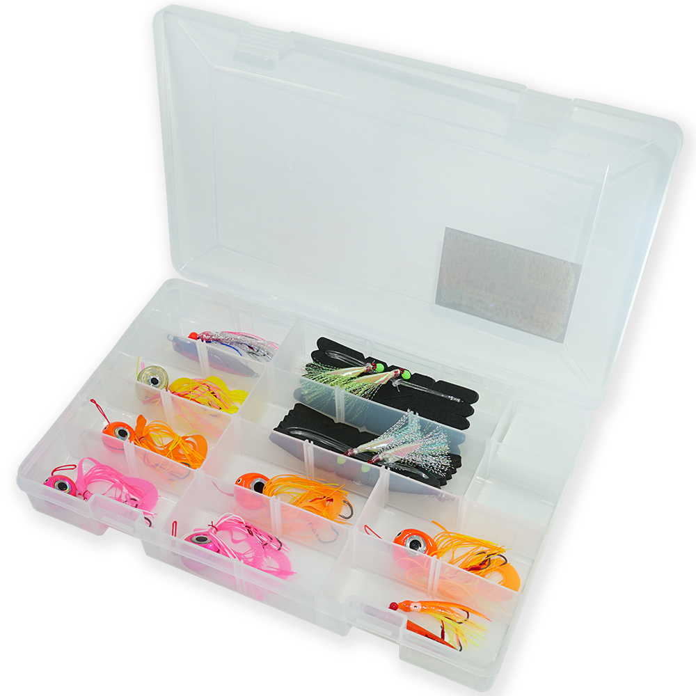 TacklePro 10pc Fishing Lure Assortement w/ Tackle Box – Tool and Safety  Warehouse