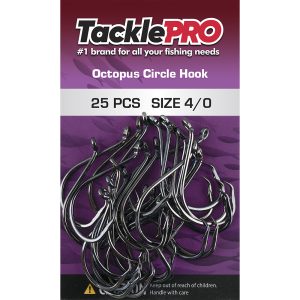 TacklePro Octopus Circle Hook 4/0 - 25pc