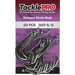 TacklePro Octopus Circle Hook 6/0 - 20pc