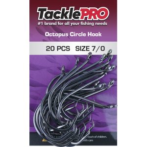 TacklePro Octopus Circle Hook 7/0 - 20pc