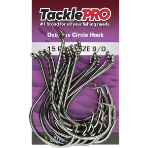 TacklePro Octopus Circle Hook 9/0 - 15pc