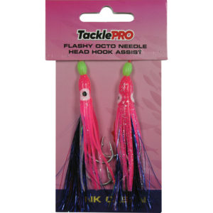 TacklePRO Flashy Octopus Assist Hook - Pink  2pc