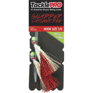 TacklePro Snapper Catcher Red & Lumo - 5/0