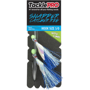 TacklePro Snapper Catcher Blue & Lumo - 5/0
