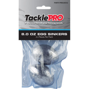 TacklePro Egg Sinker 8.0oz - 2pc